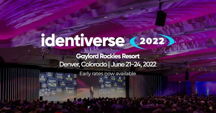 Identiverse Conference 2022 - IAM Summit Sponsor